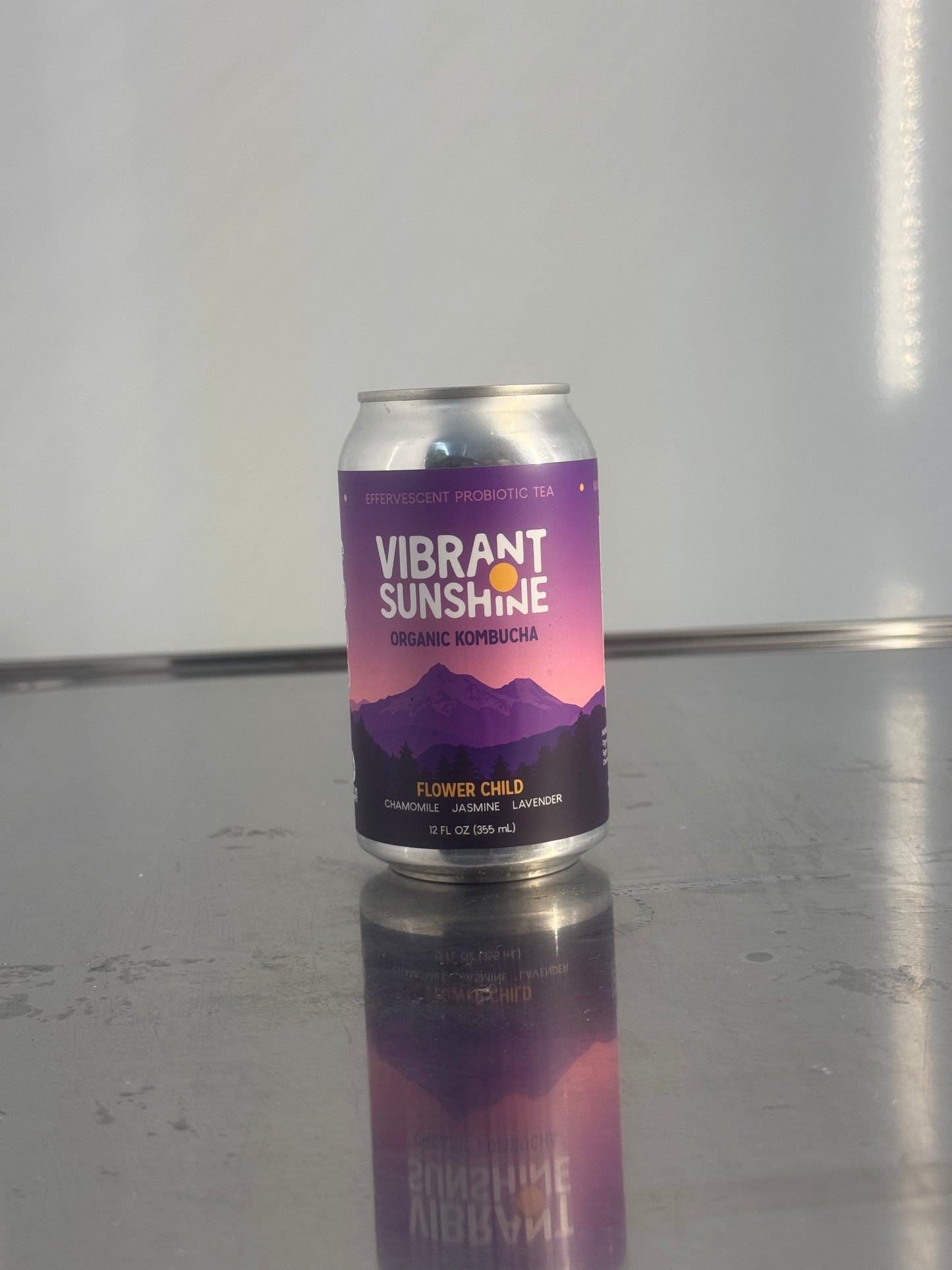 Vibrant Sunshine Organic Kombucha Flower Child